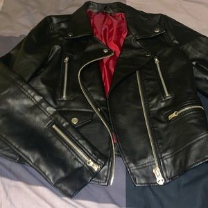 Leather jacket
